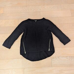 Express Black Knit Sweater